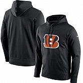 Men's Cincinnati Bengals Nike Circuit Logo Essential Performance Pullover Hoodie Black,baseball caps,new era cap wholesale,wholesale hats